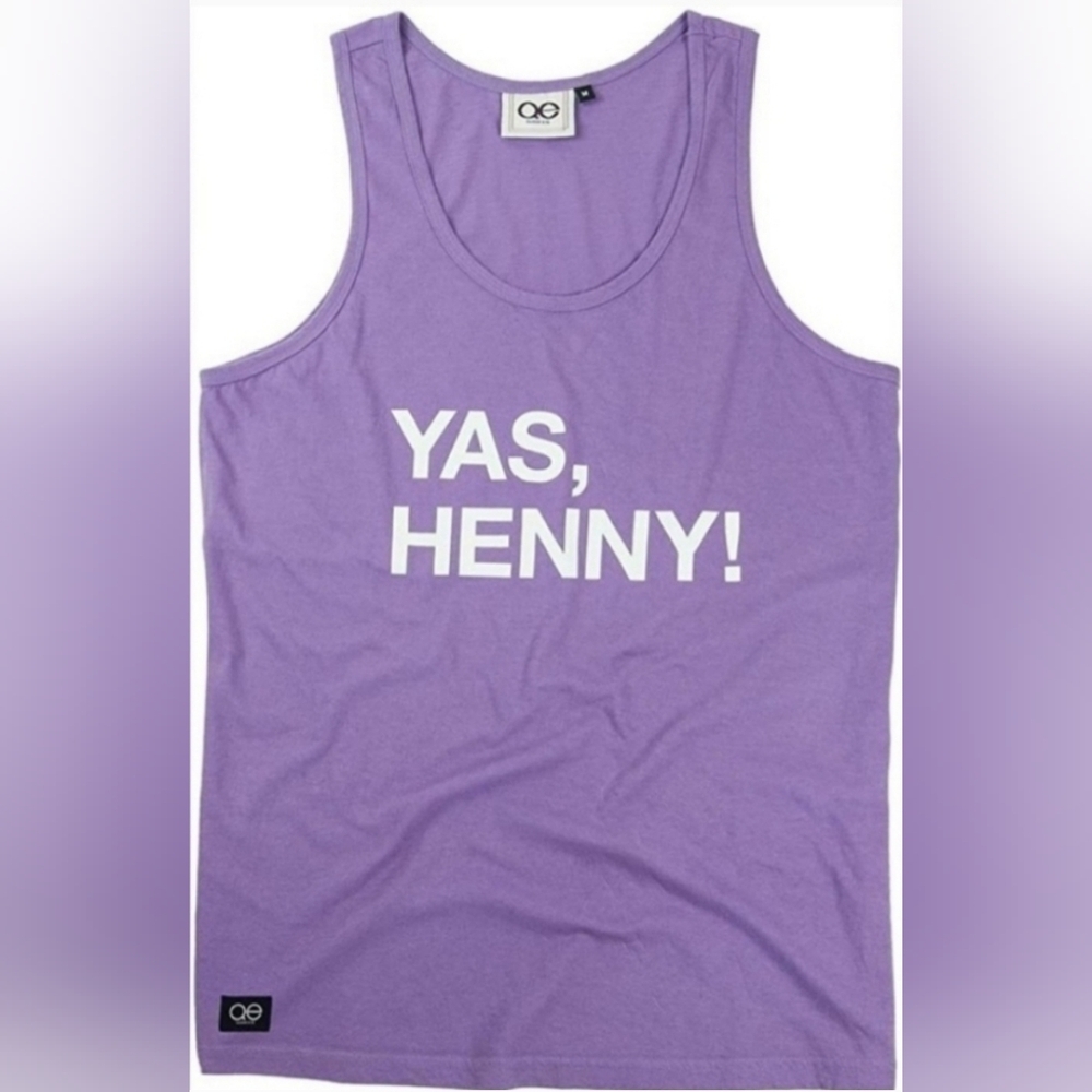 Queer Eye Qe YAS HENNY Purple Tank Top Unisex Brand New NEVER‎ OPENED